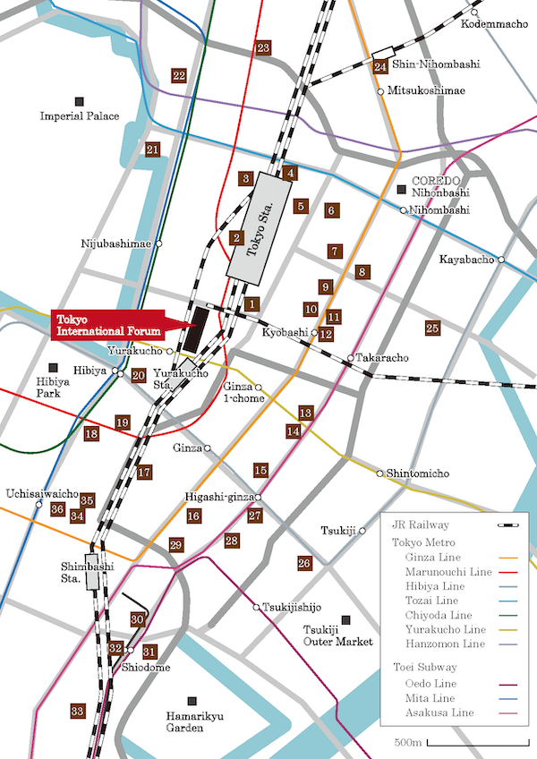 Accommodation map